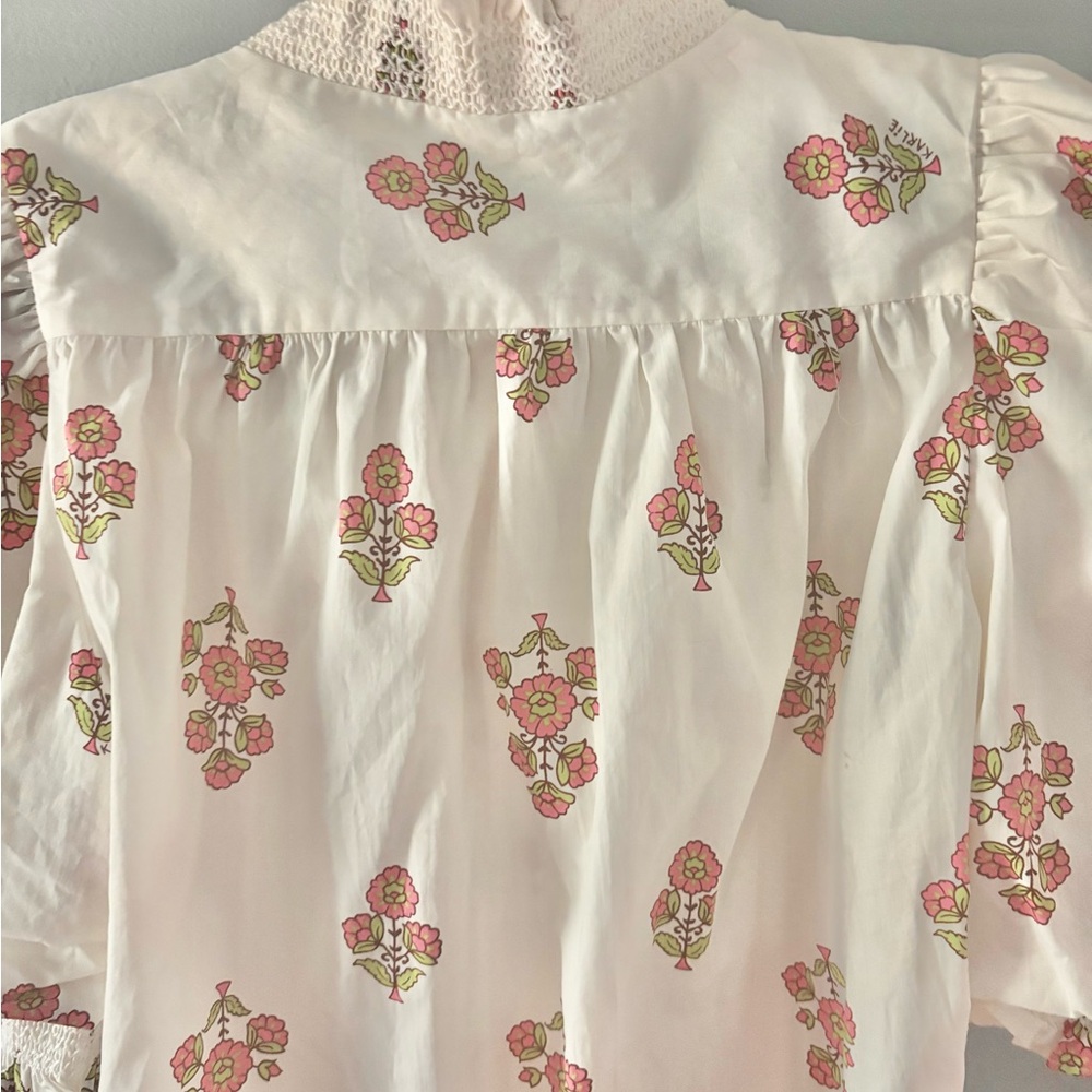 Karlie White Floral Blouse - Picture 4 of 5